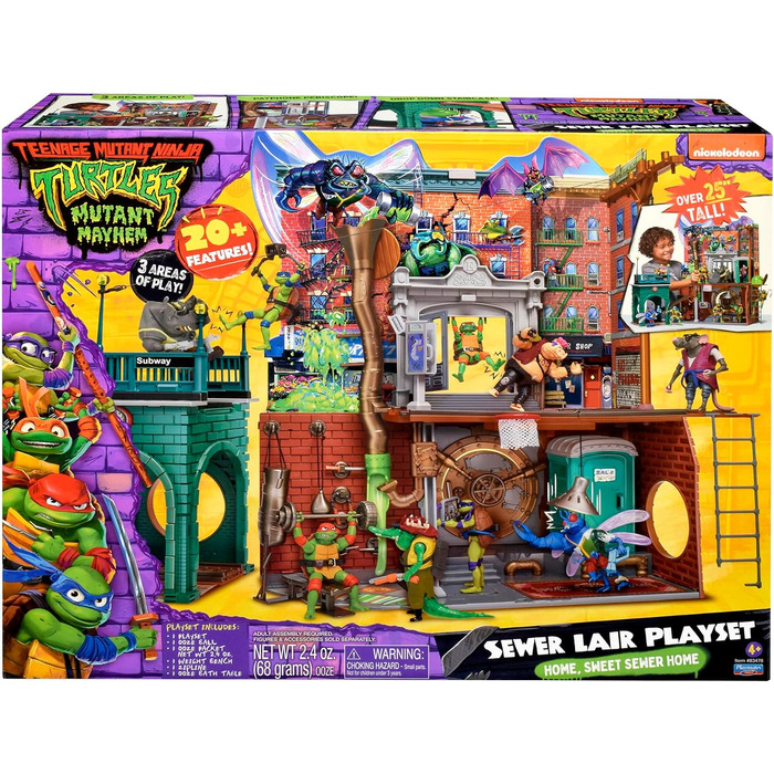 Ігровий набір Ninja Turtles Teenage Years Штаб-квартира