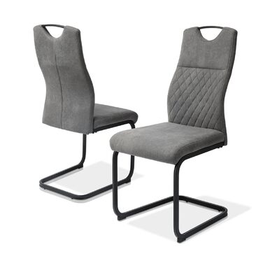 Обідні стільці JIEXI, комплект з 4 шт. , консольні стільці з високою спинкою, м&39які бічні стільці, стільці для вітальні, 150 кг (2 місця)