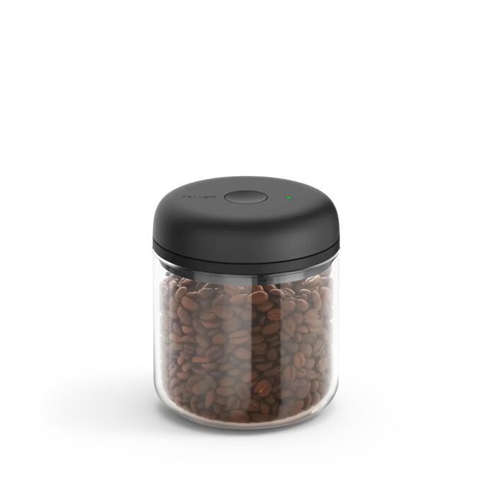 Електричний вакуумний контейнер та контейнер для зберігання Fellow Atmos Герметичні контейнери для кави та їжі Контейнер для кави (Прозоре скло, 0,7 літра) Прозоре скло 0,7 л