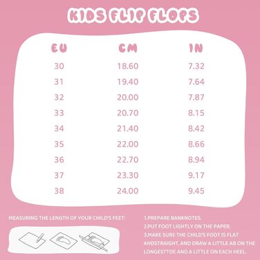 Шльопанці WateLves для дітей, дитячі сандалі-стрінги, дитячі сандалі для басейну на товстій підошві, літні пляжні та басейнні, нековзні сандалі-стрінги, розмір 33 EU, рожеві, з риб&39ячою лускою