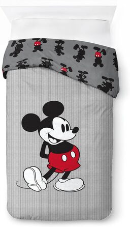 Смугастий - комплект підковдри на одну особу, включаючи наволочку 50 х 70 см, теплий бавовняний комплект постільної білизни