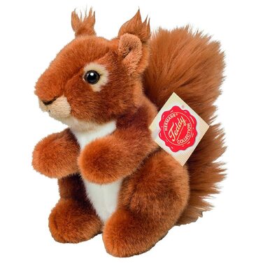 М'яка іграшка Білочка Teddy Hermann 90843, 14 см (з переробленим наповнювачем)