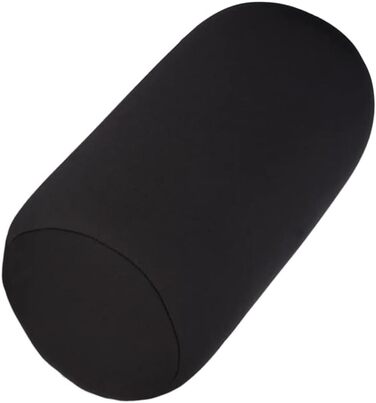 Мікро Міні Подушка Мікро Міні Міні Міні Міні Мікробісер Подушка для спини Рулон Декоративна Подушка Подорож Додому Сон Шия Підтримка Зручна (Чорна)