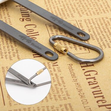 Набір титанових столових приборів TITO з виделкою та ложкою в одному комплекті, столові прибори для кемпінгу на природі