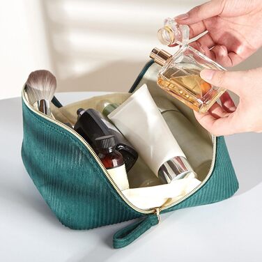 Органайзер для косметички Дорожній органайзер для макіяжу Косметичка велика Органайзер для косметичок великий, просторий і стильни