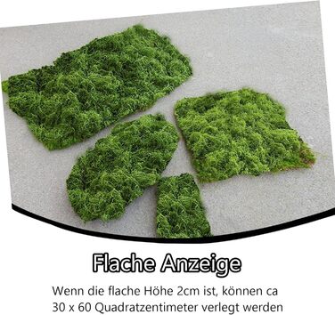 Мох Tcnzdy 100г, мох для рукоділля, штучний мох, мох для декору, міцний мох, штучний мох для рослин, декоративний мох, штучний і штучний мох для рукоділля для прикраси саду