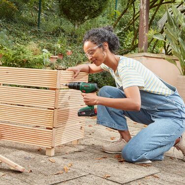 Дім і сад Акумуляторний ударний дриль-шуруповерт Bosch EasyImpact 18V-40 (2 акумуляторні батареї 2,0 Ач, система 18 В, в кейсі) Ко