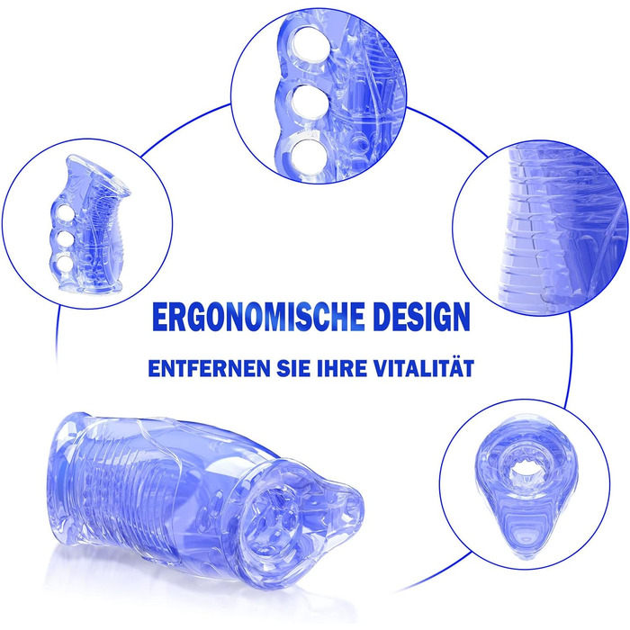 Реалістичний мастурбатор Chilipeper для чоловіків, 3D вагіна