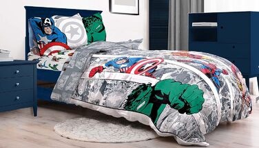 Бавовна Комплект постільної білизни з 3 предметів 135x200 см Односпальне ліжко - Підодіяльник простирадло 90x200 см наволочка 50x7