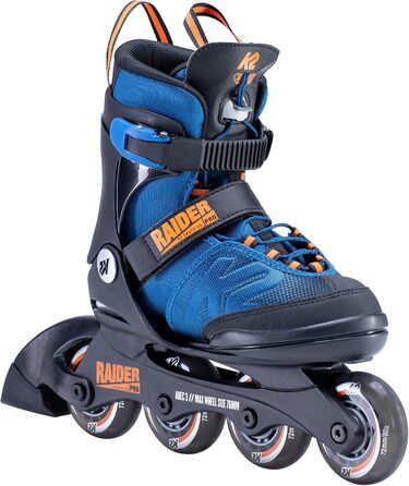 Чорний - синій - помаранчевий, 2 Raider Pro Inline Skates L (EU 35-40 / UK 3-7 / US 4-8)