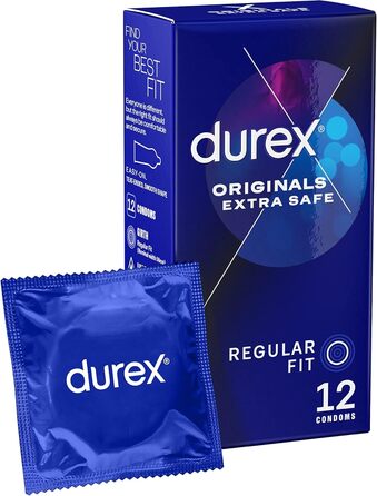 Презервативи Durex Extra Safe, підвищеної міцності, 12 шт
