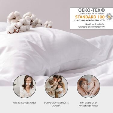 Комплект із 2 пір&39яних подушок MSS eK Розмір 30 x 60 см Вага наповнювача 500 грамів кожна 100 бавовна Не вищипується живими тваринами Наповнювач подушки Сертифіковано NOMITE - без кліщів Протестовано на наявність шкідливих речовин