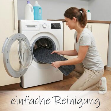 Самоклеючі сходинки GEAR 76x20 см 15 шт. світло-сірі нековзні, миючі килимки для сходів протиковзкий килимок для сходів, ріжучий сучасний сірий захист для сходів у приміщенні 15 шт.