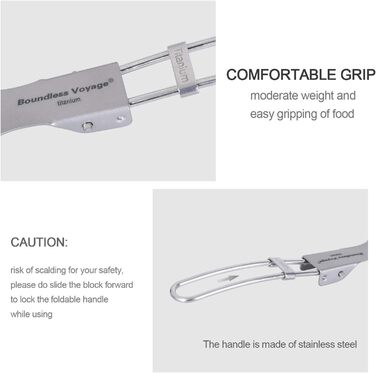 Кемпінгові столові прибори 2 в 1 ложка Виделка Портативний посуд для подорожей на відкритому повітрі Невеликий легкий столовий пос