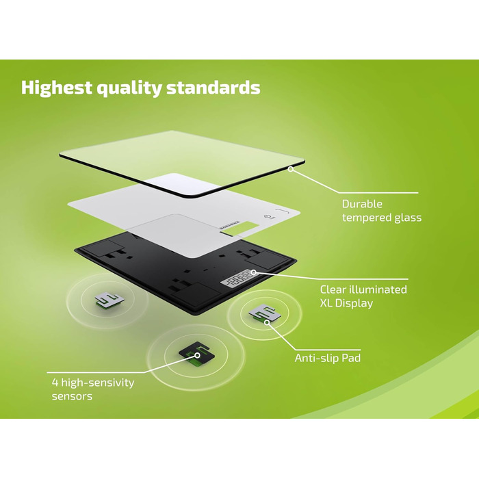 Кухонні ваги Soehnle Page Compact 300 білі, цифрові кухонні ваги до 5 кг, ваги зі зручним для читання РК-дисплеєм, цифрові ваги з