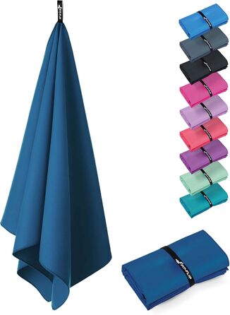 Рушники з мікрофібри Fit-Flip - компактні та легкі - швидковисихаючий рушник з мікрофібри - як дорожній рушник, спортивний рушник,