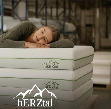 Зонний пружинний матрац кишенькової форми 90x200 см висота 18 см, універсальний, точково-еластичний та повітропроникний, літня/зимова сторона, знімний чохол, який можна прати (60C), сертифікований 90 x 200 см, 7-