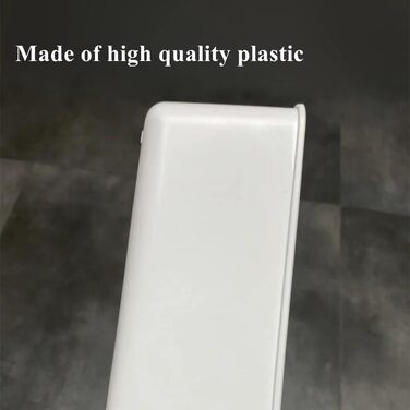 Пластикова коробка для зберігання, кошик для зберігання з ручками, органайзер для кухонної шафи, кошики, пластикова коробка для зберігання на полицю у ванній кімнаті (28910см, 6 білих) 28910см 6 білих