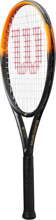 Тенісна ракетка Wilson Burn Spin Jr 26, чорний/помаранчевий