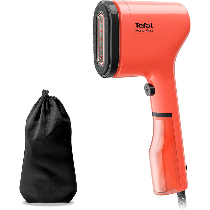 Парова щітка Tefal DT2022 Pure Pop 1300 Вт резервуар для води 70 мл видаляє до 99,99 вірусів/бактерій/мікробів швидке нагрівання б