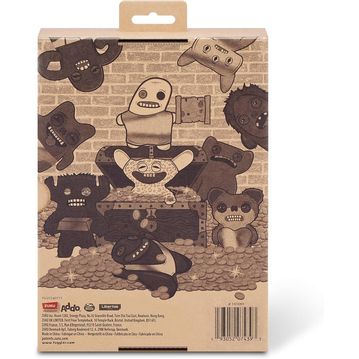 М'яка іграшка Fuggler Gold Fuggs Funny Ugly Monster, 23 см