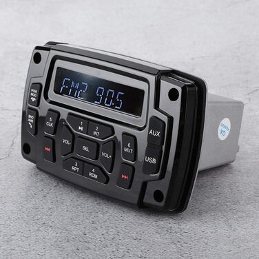 Човен водонепроникний MP3-плеєр MP3-плеєр для човнів 12V MP3-плеєр Bluetooth FM AM стереоприймач IP66 водонепроникні аксесуари для морських човнів