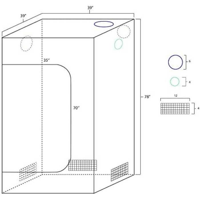 Набір кріплень для рослин з затискачами, 6 шт., товщина 3.2 мм, довжина 2.5 м, міцні, регульовані, вантажопідйомність 68 кг