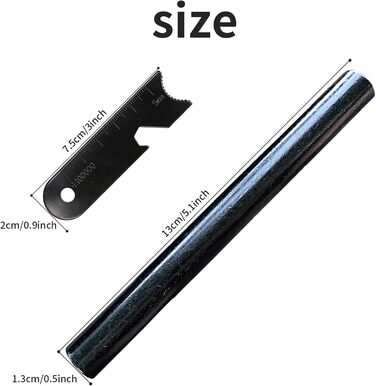 Кресало Newaner XXL Вогнепал з креміню та магнію з паракордом, сталевий скребок з відкривачкою для пляшок та мірною шкалою. Ідеально підходить для кемпінгу, активного відпочинку та виживання (1 комплект)