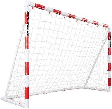 Портативні гандбольні ворота QUICKPLAY Q-Fold для саду, дітей та дорослих Конструкція, що складається за 30 секунд, для швидкого встановлення Портативні, всепогодні гандбольні ворота для тренувань у саду та приміщенні Одинарні ворота 300 x 200 см