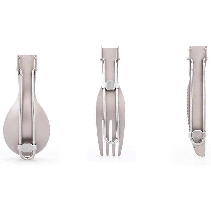 Набір складних столових приборів Keith Titanium Ti5300 з 3 предметів 18-та річниця Keith Ексклюзивна ціна