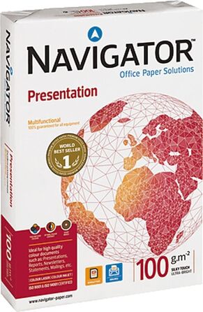 Презентаційний папір Navigator/COP100CA А4 білий 100 г/кв.м Inh.500