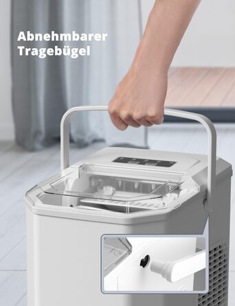 Машина для виробництва кубиків льоду, 12 кг/24 години Льодогенератор Професійний льодогенератор 1,5 л Льодогенератор 6-13 хв Час виробництва Льодогенератор, Машина для приготування кубиків льоду (БАГАТОРАЗОВА)