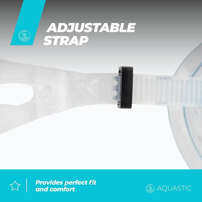 Набір для сноркелінгу AQUASTIC для дітей, дитяча маска для дайвінгу Shelly JR 2-в-1, маска для сноркелінгу та свисток, синій, маска з подвійним загартованим склом, гіпоалергенний силіконовий мундштук