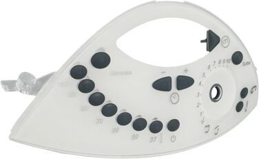 Панель керування vhbw Панель панелі сумісна з кухонним комбайном Vorwerk Thermomix TM31 - передня кришка, чорний, сірий, білий