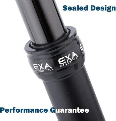 Підсідельний штир EXA Form Hydraulic Dropper, 27.2 мм/30.9 мм/31.6 мм, бездротовий, 100 мм/120 мм/125 мм/150 мм, хід підсідельного керма для гірських/електричних/шосейних велосипедів, діаметр 30.9 мм, довжина 503 мм x хід 150 мм