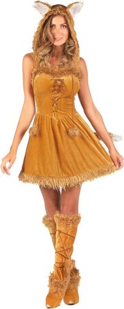 Жіночий костюм Vegaoo Sexy Fox Reddish Brown - L/XL