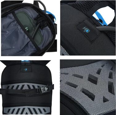 Велосипедний рюкзак, Малий / Ультралегкий, Водонепроникний, Текстиль, Червоний