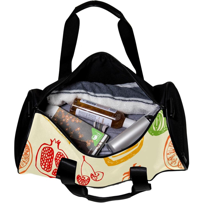 Спортивна сумка, маленька дорожня сумка, сумка для йоги, фруктів, банана, зелена, полунична, вишнева, сумка для фітнесу на відкритому повітрі, ручна поклажа