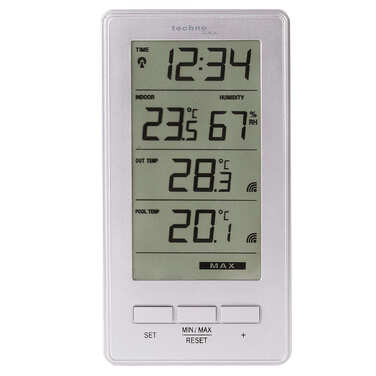 Термогігрометр Technoline WS9069 IT Silver (WS9069)