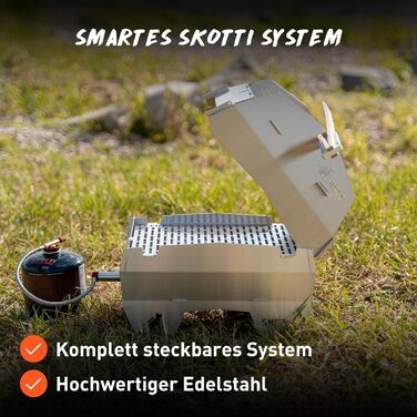 Стартовий комплект SKOTTI, що включає гриль та ковпачок