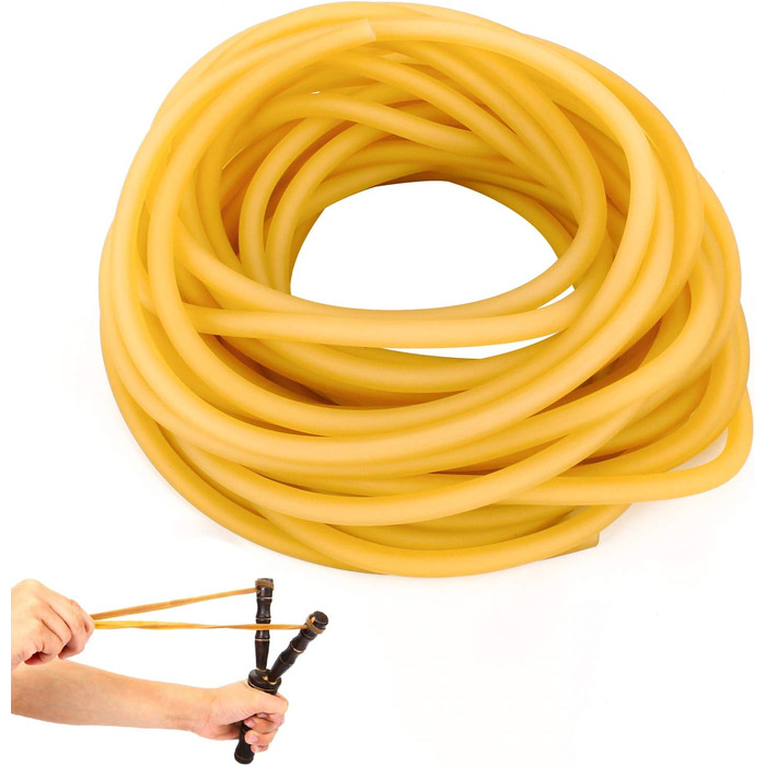 Гумова стрічка для рогатки Ledoo, 10 м (натуральний латекс)
