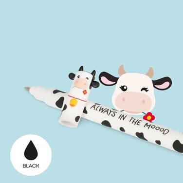 Набір із 7 гелевих ручок LEGAMI із серії Сельський двір та Лускунчик, стирані ручки з термочутливим чорнилом, різні кольори чорнила, стираються без використання паперу, наконечник 0,7 мм