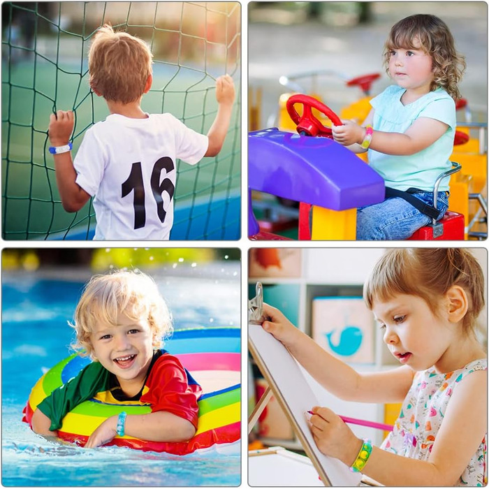 Браслет Ainiv Pop, 8 шт. Pop Push It, іграшка-браслет Pop Bubble Fidget, дитячий набір браслетів, набір іграшок Fidget, простий бр