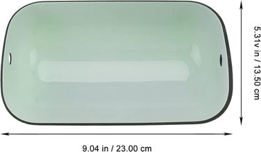 Підвісне освітлення Ретро абажур Банкір Настільна лампа Заміна Ретро зелений абажур Квадратний вінтажний чохол для настільної лампи для спальні Кімната Банкір Лампа