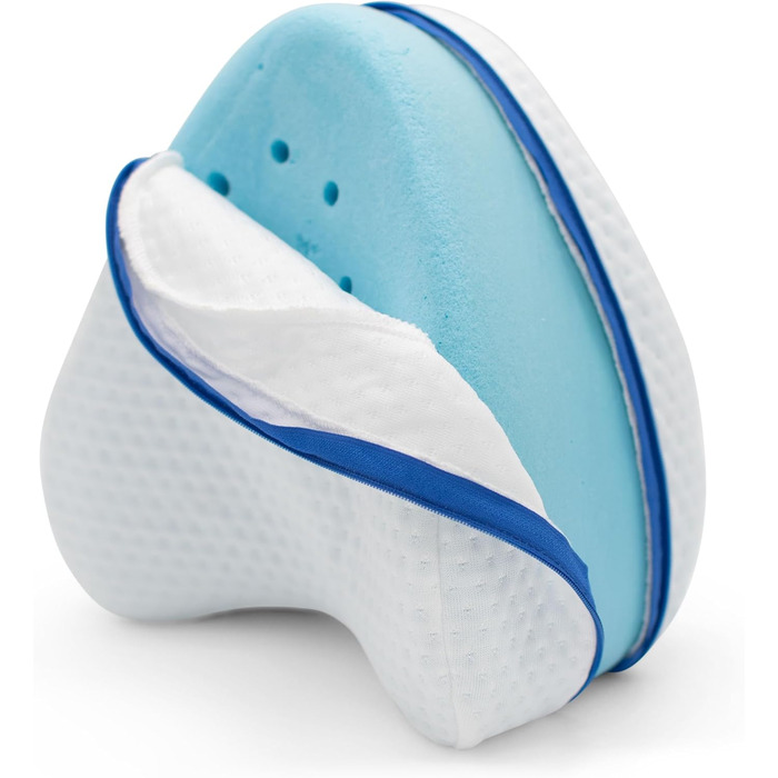 Колінна подушка Vital-Dream - Ортопедична подушка для сну на боці - Піна з ефектом пам&39яті для полегшення болю в стегнах та хребті