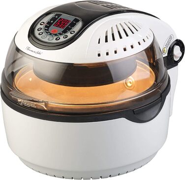 Галогенові печі Rosenstein & Shne цифрова галогенна конвекційна піч, 6 програм, 10 л, 1 200 Вт, 7 частин (конвекційна піч, духовка, хлібопічка)