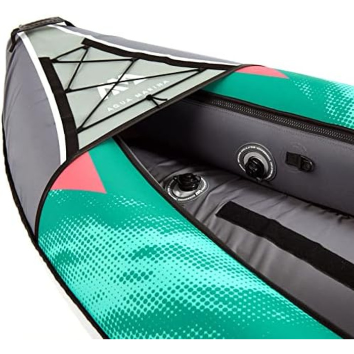 Надувний каяк-комплект для 2-3 осіб Laxo-380 2022 12&396&39 каное-велосипед з веслом, насосом, рюкзаком 380 x 90 см