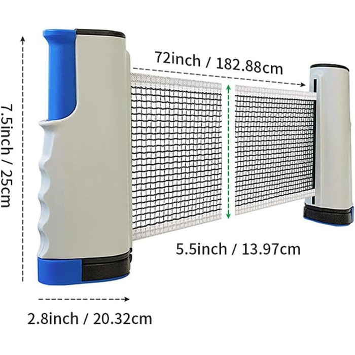 Сітки для настільного тенісу XUBX Сітки для настільного тенісу, ідеальний портативний тримач для подорожейпортативна висувна сітка для настільного тенісу для столу для настільного тенісу, офісу, письмового столу, обіднього столу, занять спортом на свіжому