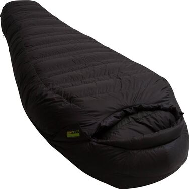 Спальний мішок LOWLAND OUTDOOR K2 Expedition mummy, чорний, 225x80 см