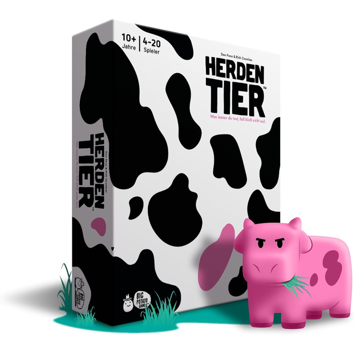 Настільна гра Стадо тварин Як добре ви знаєте свою родину та друзів Весела сімейна настільна гра для дорослих та дітей віком від 10 років. Ідеально підходить для Різдва. Стадо тварин (німецька версія)